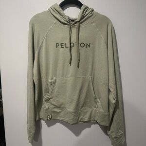 Peloton Hoodie in Soft Green